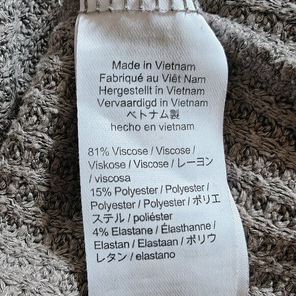 J. Crew Henley Waffle Grey Pajama Set M - Picture 7 of 8